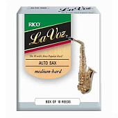 Трости для альт саксофона Rico La Voz Medium Hard (10 шт)