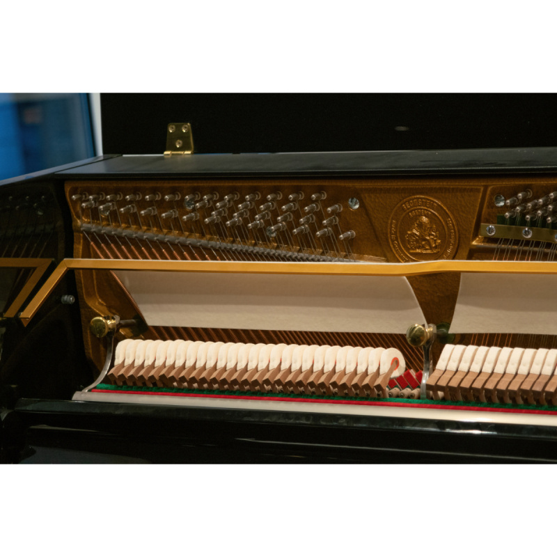Пианино C. Bechstein Academy A 1 (BU) черное, полированное, цифровая система PianoDisc IQ HD