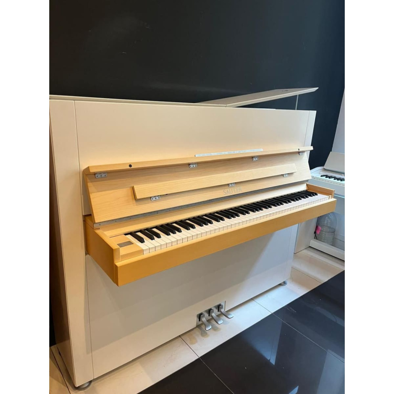 Пианино Sauter Peter Maly Basic Satin White/Maple (BU)