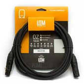 Микрофонный кабель Leem MLI-5, XLR (гнездо) - XLR (штекер), 5 м