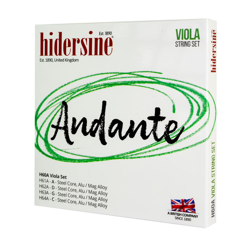 Струны для альта Hidersine Andante H60A (4 шт)