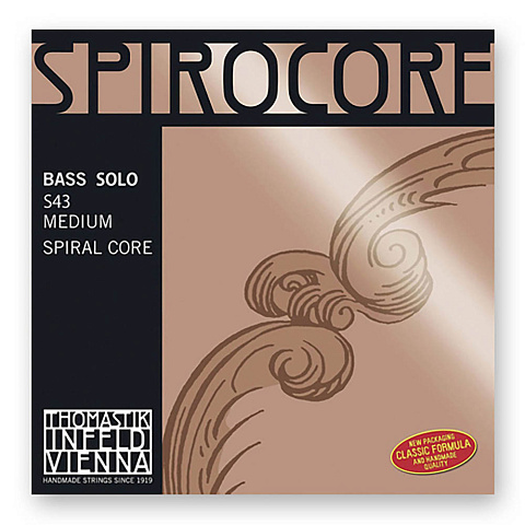 Струны для контрабаса Thomastik Spirocore Solo S43 (4 шт)