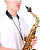 Ремень для саксофона Kuno 903 Gold с металлическим карабином