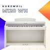 Цифровое пианино Kurzweil M120 WH белое, с банкеткой