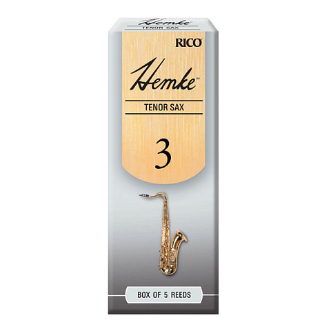Трости для тенор саксофона Rico Hemke №3 (5 шт)