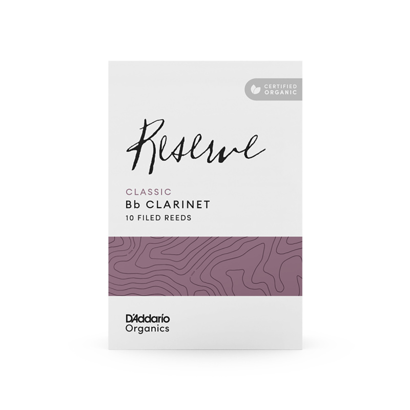 Трости для кларнета D'Addario Organic Reserve Classic №3,5 Bb (10 шт)