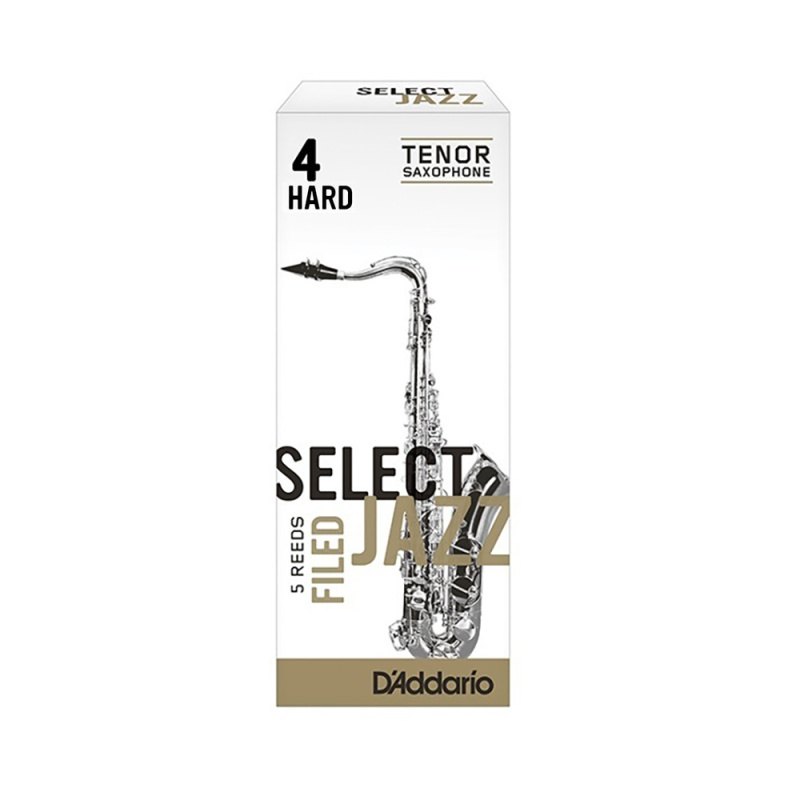 Трости для тенор саксофона Rico Select Jazz filed №4H (5 шт)