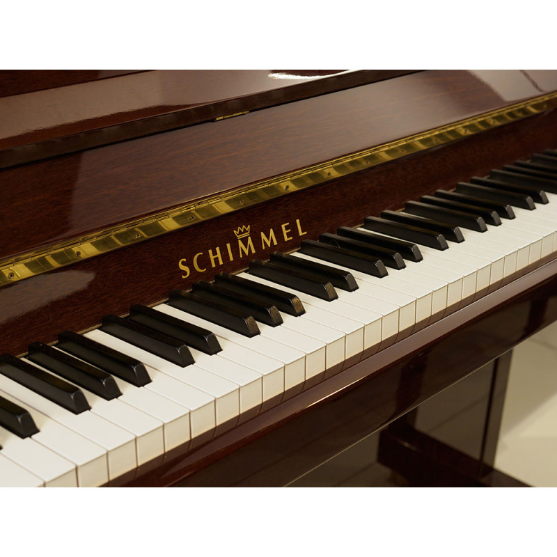 Пианино Schimmel C124 Classic (BU) красное дерево, полированное