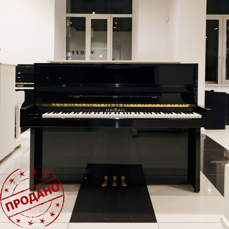 Пианино Schimmel C114 Modern Junior (BU) черное, полированное