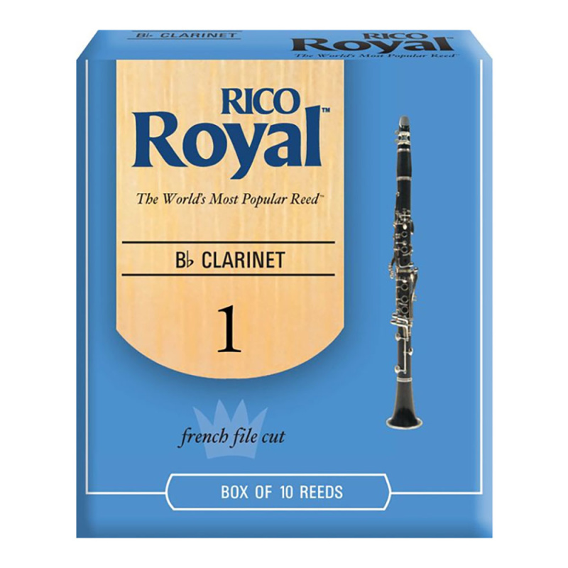 Трости для кларнета Rico Royal №1 Bb (10 шт)