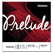 Струна для скрипки D'Addario Prelude J811 Ми (E) 1/2