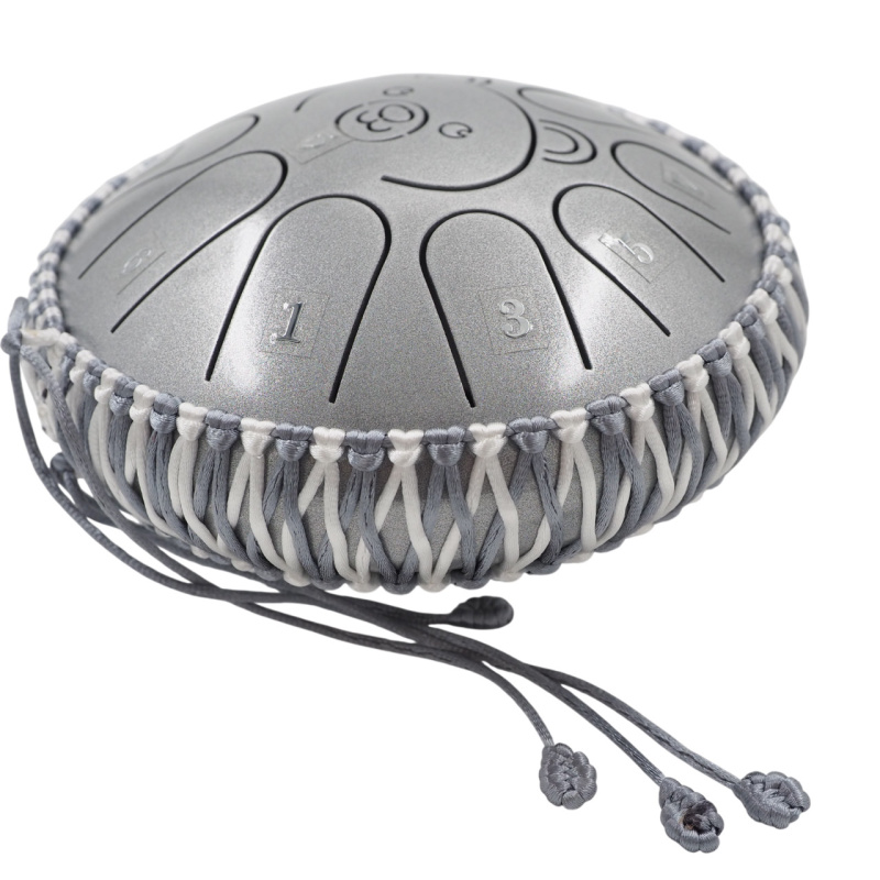 Глюкофон Fjord Baby Polar Bear 18 см, лунный серый, 11 нот