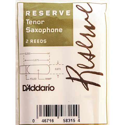 Трости для тенор саксофона Rico Reserve №3+ (2 шт)