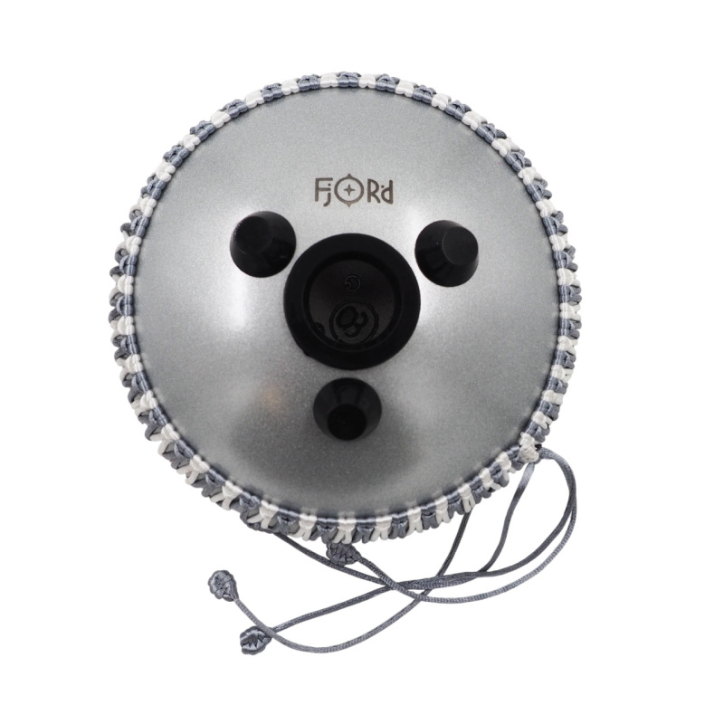 Глюкофон Fjord Baby Polar Bear 18 см, лунный серый, 11 нот