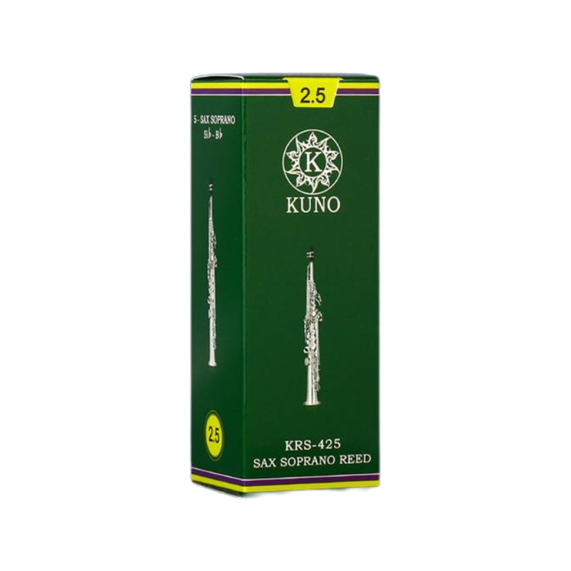Трости для альт саксофона Kuno Green №2,5 (5 шт)