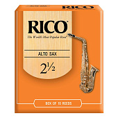 Трости для альт саксофона Rico №2,5 (10 шт)