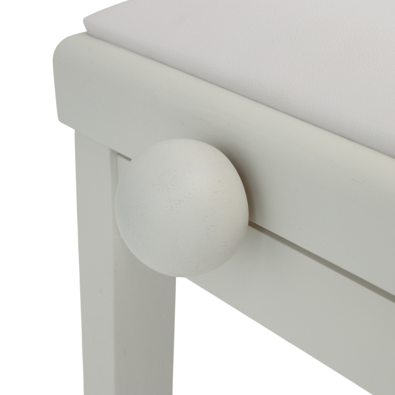 Банкетка для пианино Orfeo цвет молочный, сатинированная