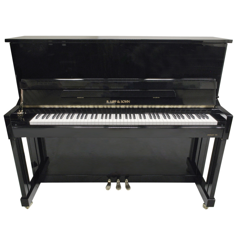 Пианино R. Lipp & Sohn 125 черное, полированное