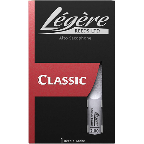 Трость для альт саксофона Legere Classic №2 пластиковая