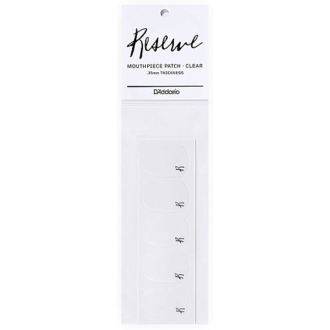 Накладки на мундштук Rico RMP01C прозрачные 0,35 мм (5 шт)