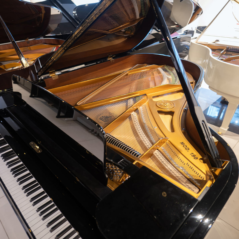 Рояль C. Bechstein Academy A 190 (BU) черный, полированный